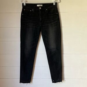 Moussy Vintage MVS Skinny Raw Hem Denim Jeans